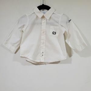 Jacadi Button Up Shirt Infant Size 6M